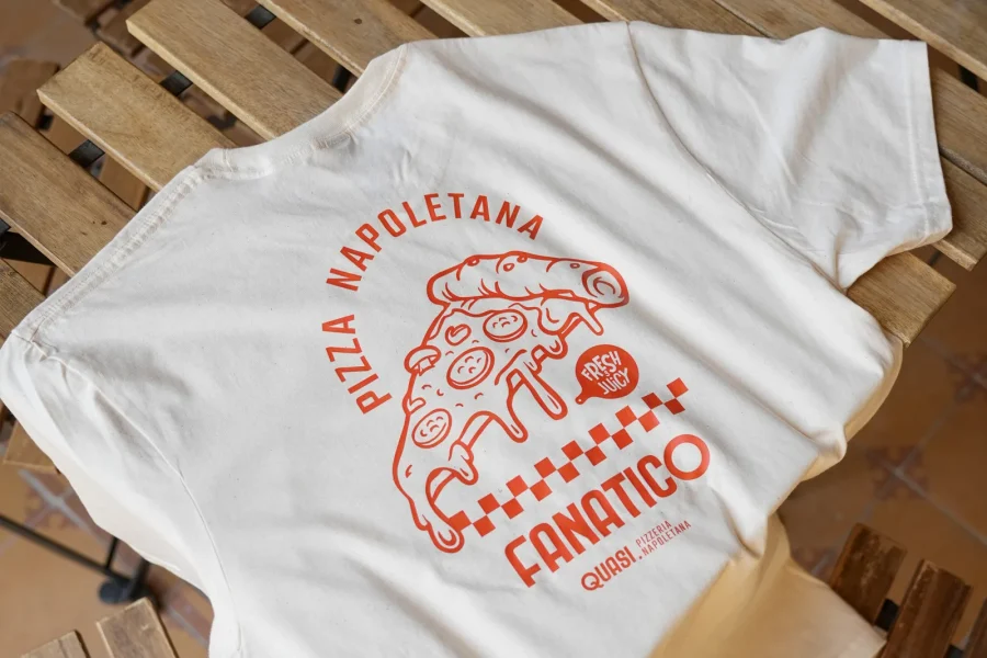 Quasi Pizza Fanatico póló