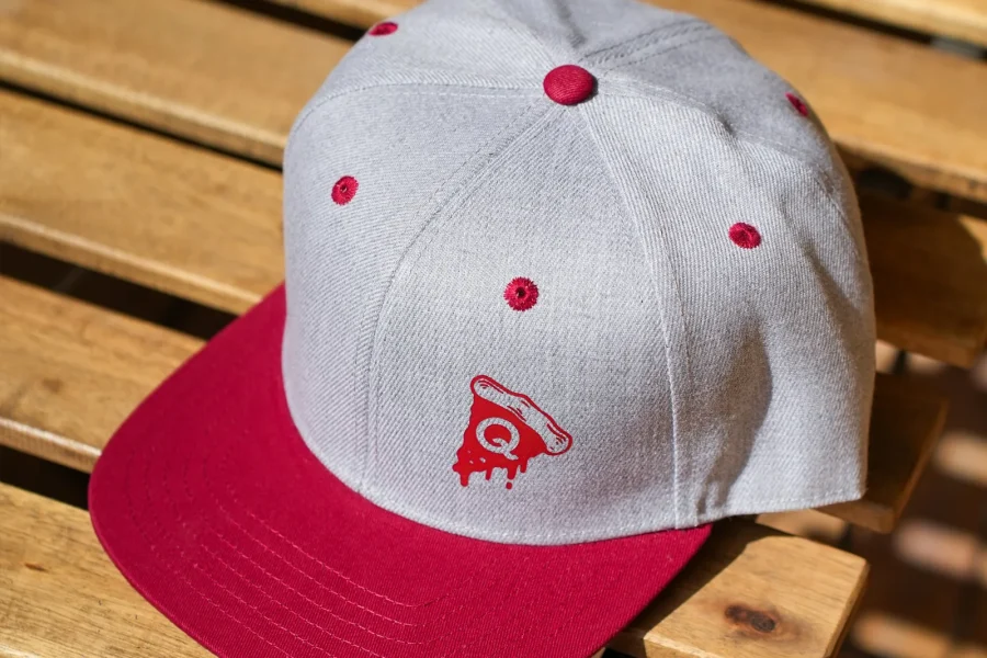 Quasi Slice snapback sapka chili piros sildel, másik nézet, Quasi Mercato